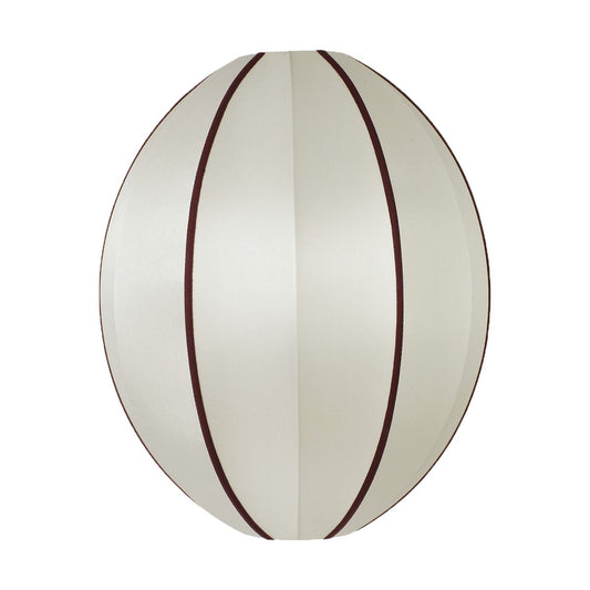 Oi Soi Oi Indochina Classic Oval L Lampenschirm Offwhite-bordeaux