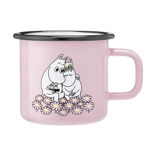 Muurla Moomin emaljmugg 37 cl Together