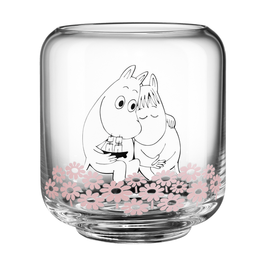 Muurla Moomin ljuslykta/vas 10 cm Together