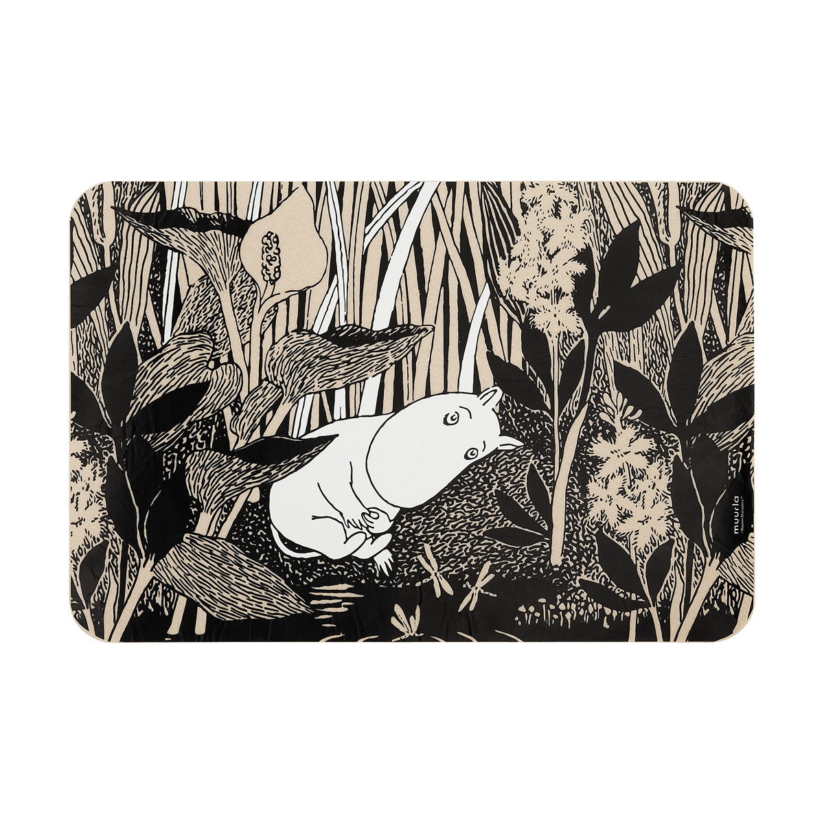 Muurla Moomin originals bordstablett 30x45 cm The Pond