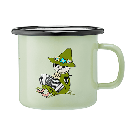 Muurla Moomin emaljmugg 2,5 dl Snufkin