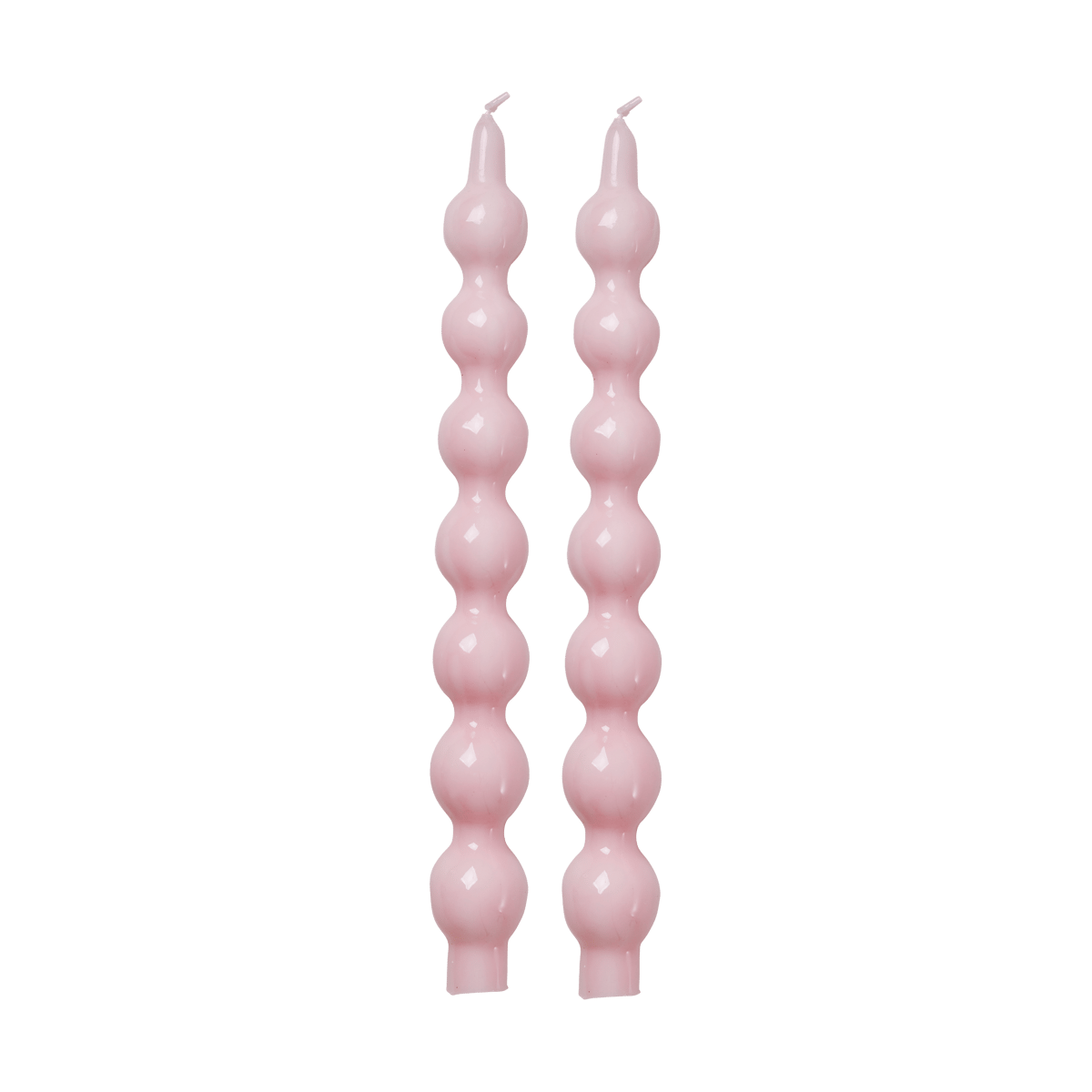 RICE Rice ljus 30,2 cm 2-pack Soft pink