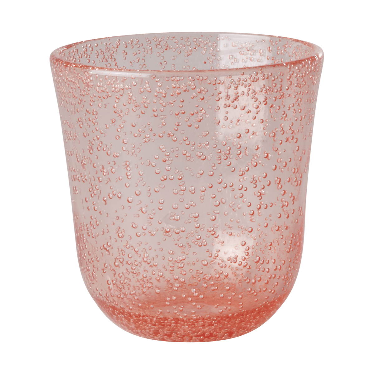 RICE Rice tumblerglas bubble design akryl 41 cl Peach