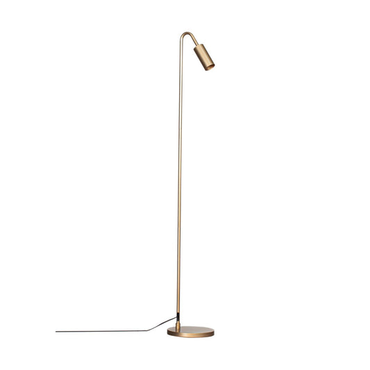 By Rydéns Curve golvlampa  146 cm Matt guld