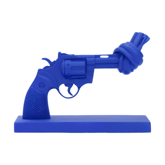 Non Violence Cobolt blue 19 cm Blå