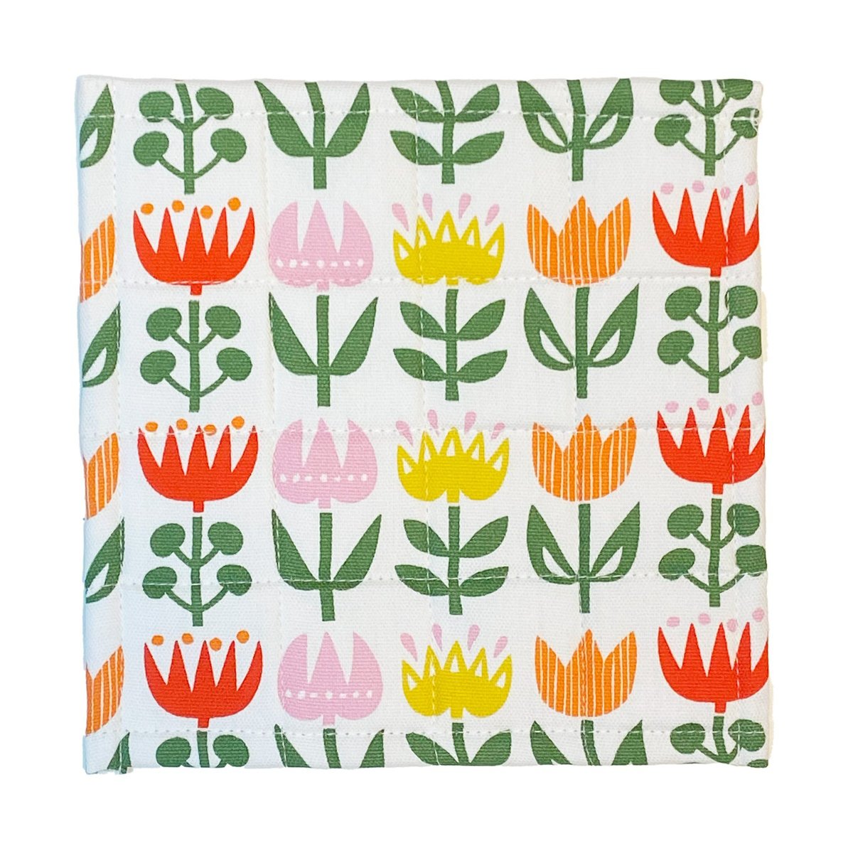 Klippan Yllefabrik Tulip grylapp 20x20 cm Multi