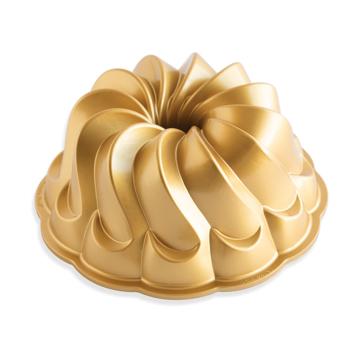 Nordic Ware Nordic Ware piroutte bundt bakform 2,4 l Guld