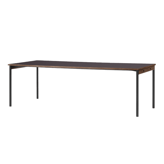 Audo Copenhagen Co Table konferensbord 240x100cm Black-laminate terra