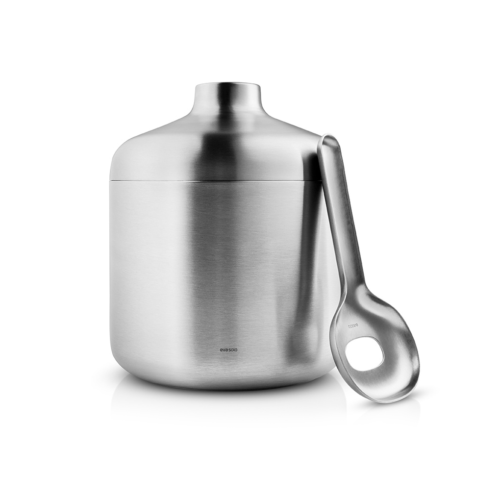 Eva Solo Liquid lounge ishink med sked 1,4 l Brushed steel