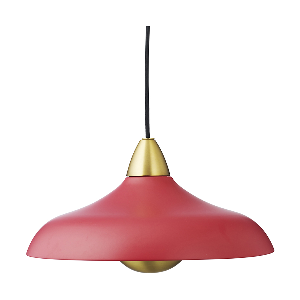 Superliving Urban taklampa vid Raspberry red