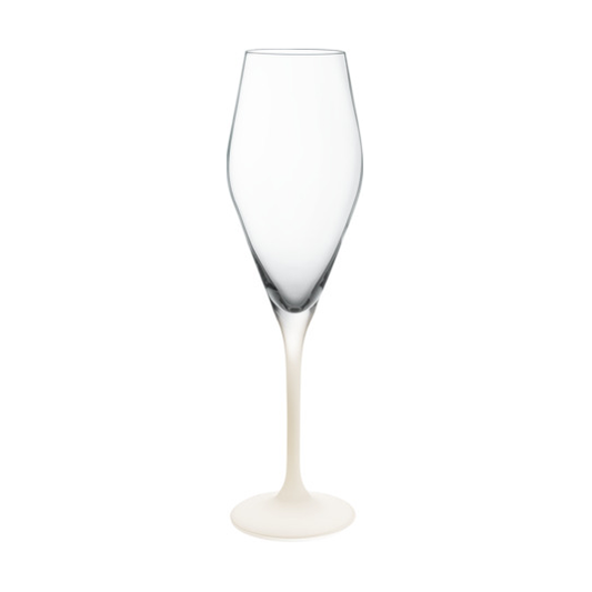 Villeroy & Boch Manufacture Rock champagneglas 26 cl 4-pack Klar-vit