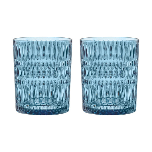 Spiegelau Ethno Tumblerglas 30,4 cl 2-pack Vintage blue