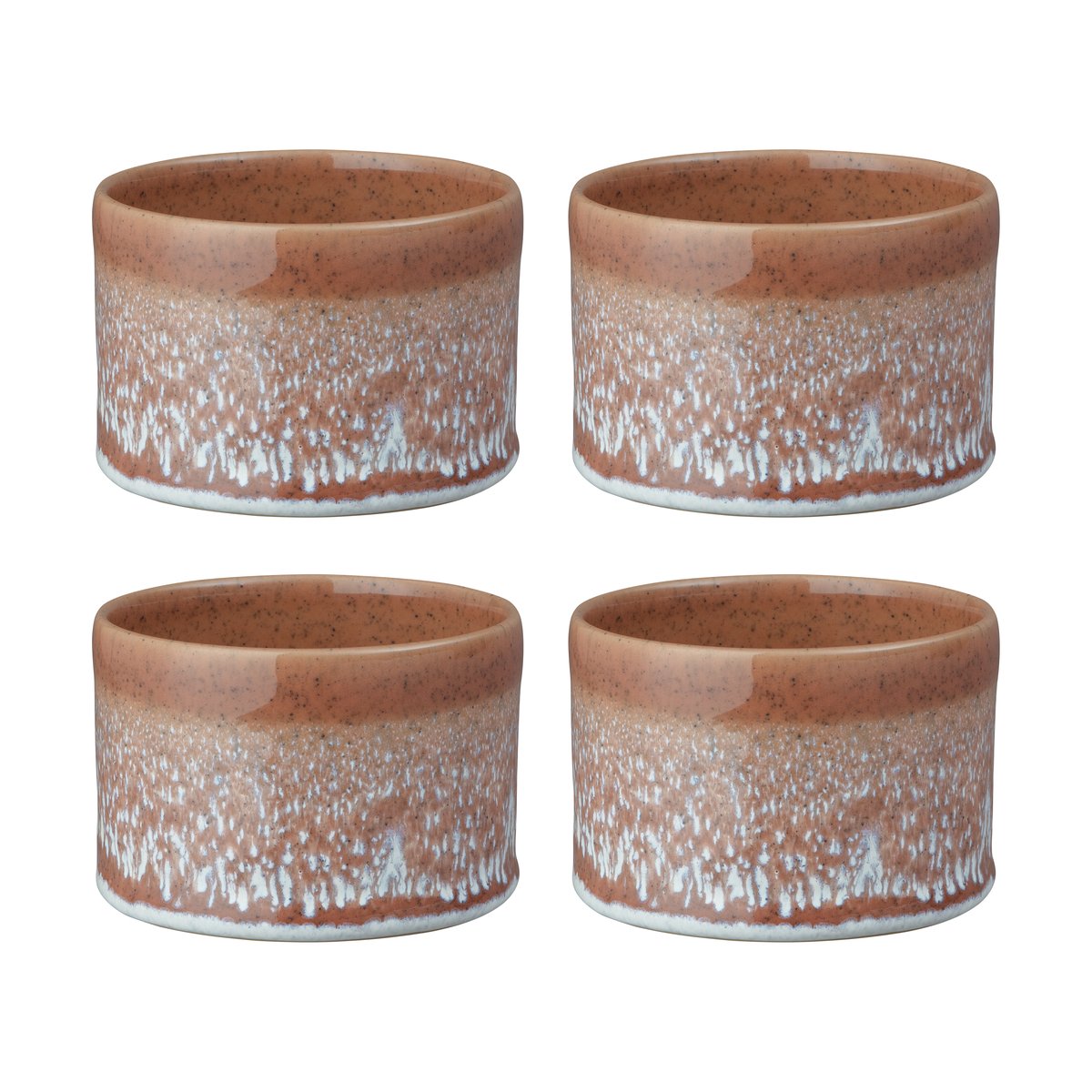 Denby Kiln Accents skål Ø8,5 cm 4 delar Rust