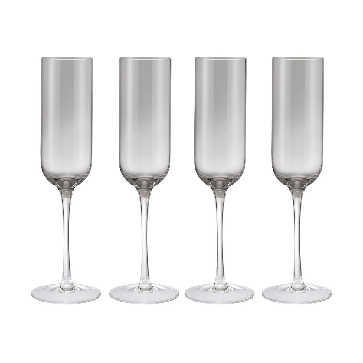 blomus Fuumi champagneglas 22 cl 4-pack Smoke-klar