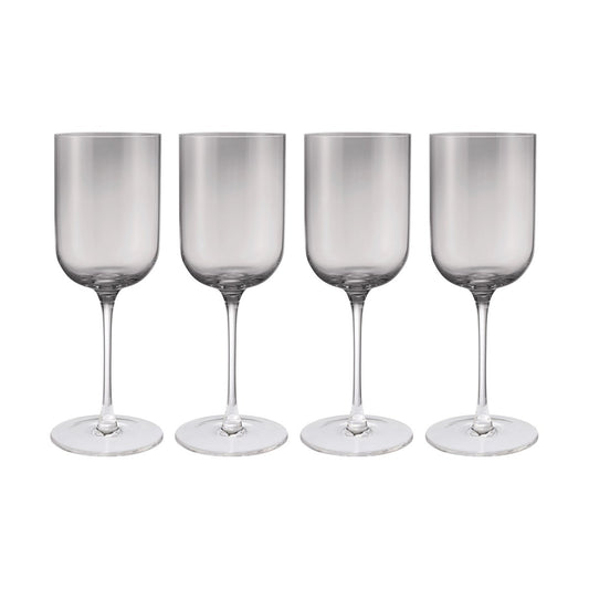 blomus Fuumi rödvinsglas 40 cl 4-pack Smoke-klar