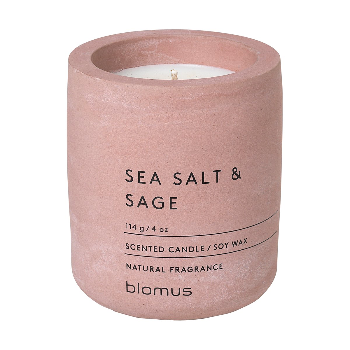 blomus Fraga doftljus 24 timmar Sea salt & Sage-Withered Rose