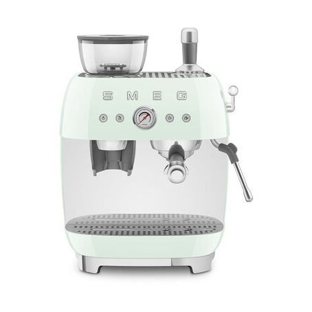 Smeg Smeg 50's Style espressomaskin med kaffekvarn Pastell grön