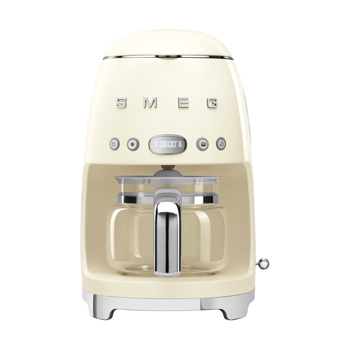 Smeg Smeg 50's Style kaffebryggare 10 koppar Créme vit