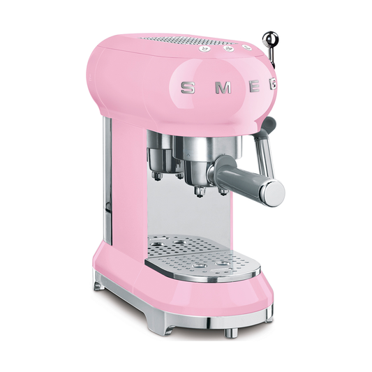 Smeg Smeg 50's Style espressomaskin Rosa