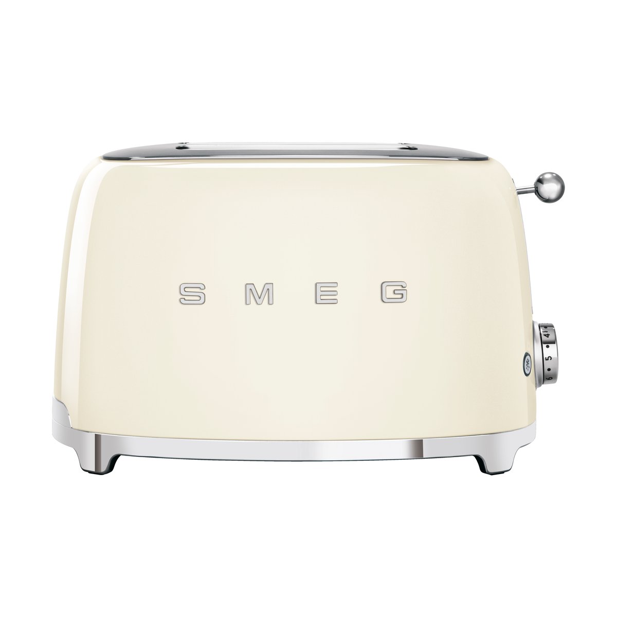 Smeg Smeg 50's Style brödrost 2 skivor Créme vit