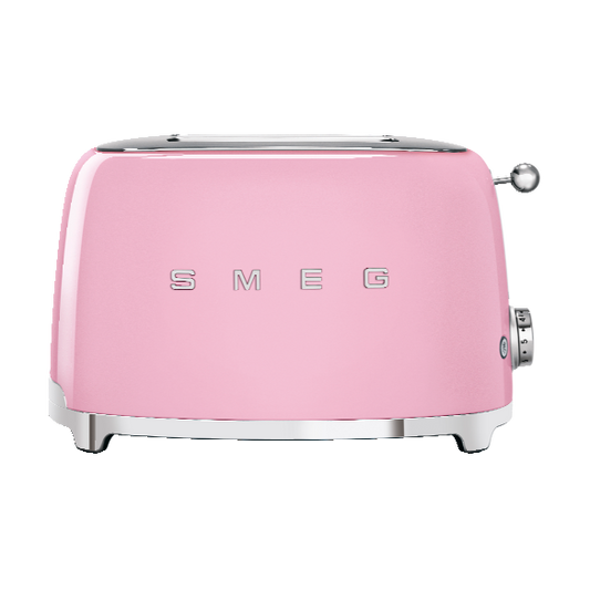 Smeg Smeg 50's Style brödrost 2 skivor Rosa