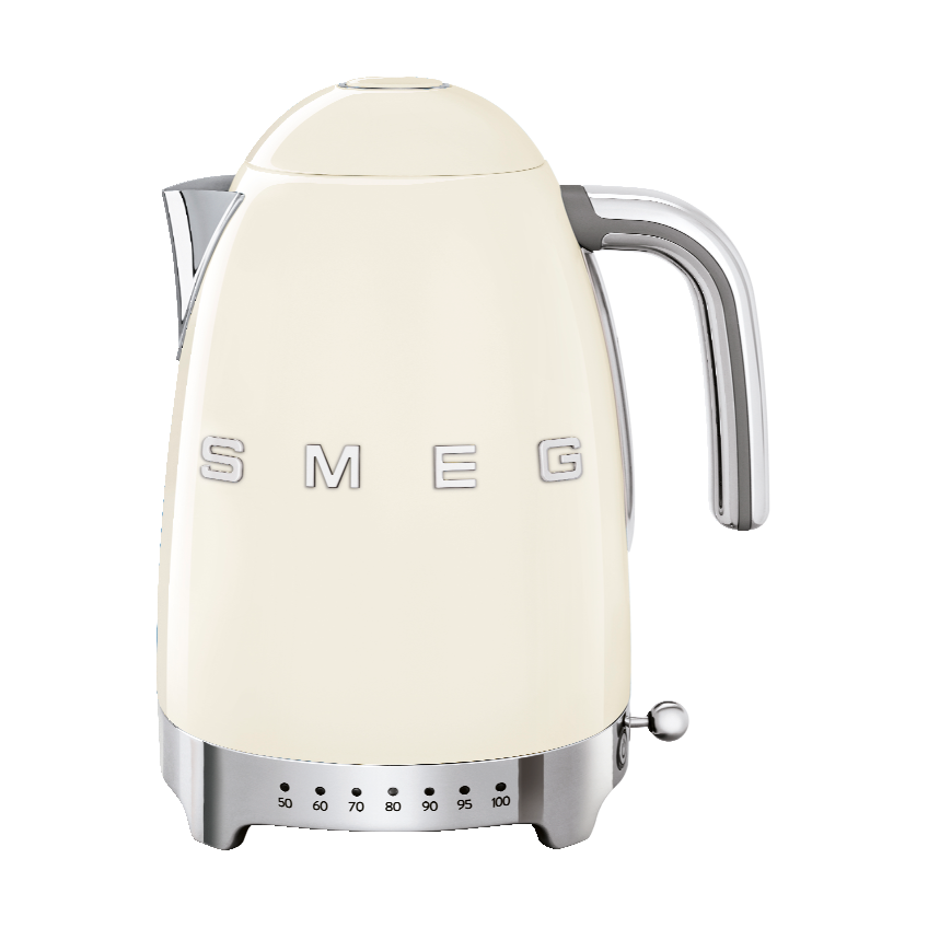 Smeg Smeg 50's Style vattenkokare med termostat 1,7 l Créme vit