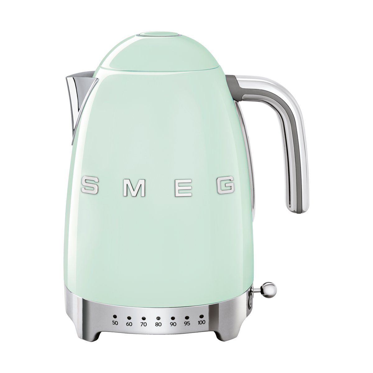 Smeg Smeg 50's Style vattenkokare med termostat 1,7 l Pastell grön