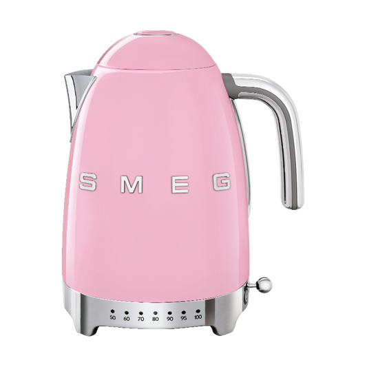 Smeg Smeg 50's Style vattenkokare med termostat 1,7 l Rosa