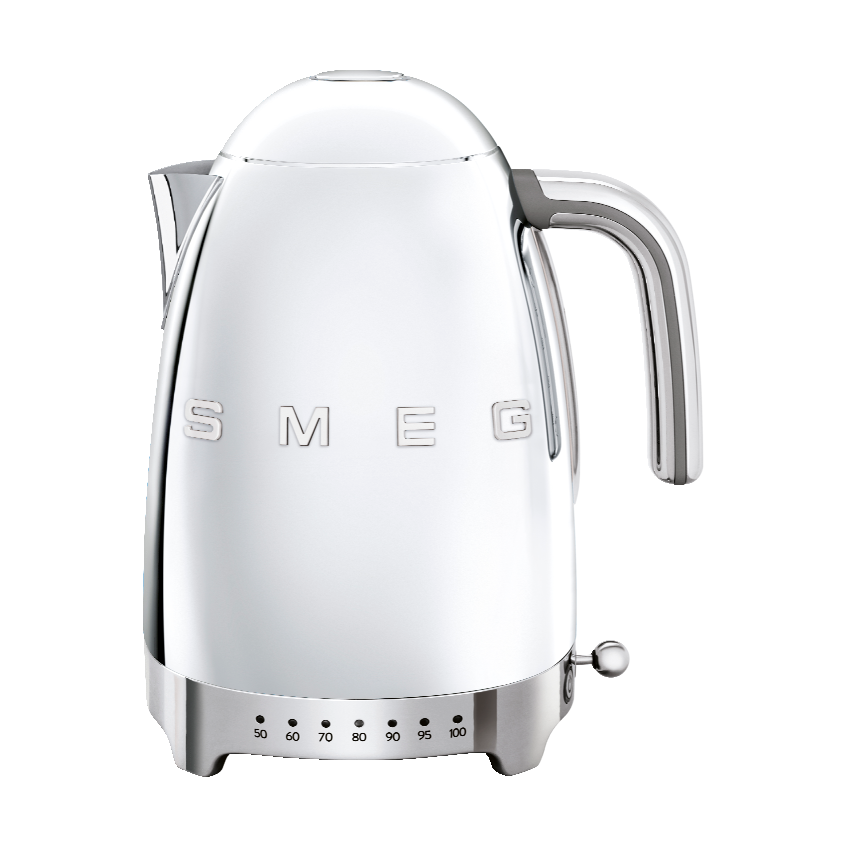 Smeg Smeg 50's Style vattenkokare med termostat 1,7 l Krom