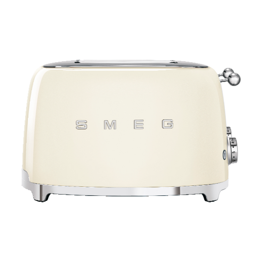 Smeg Smeg 50's Style brödrost 4x4 skivor Créme vit