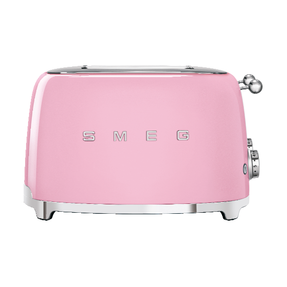 Smeg Smeg 50's Style brödrost 4x4 skivor Rosa