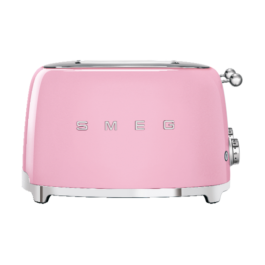 Smeg Smeg 50's Style brödrost 4x4 skivor Rosa