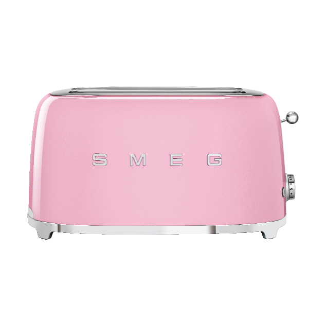 Smeg Smeg 50's Style brödrost 4x2 skivor Rosa