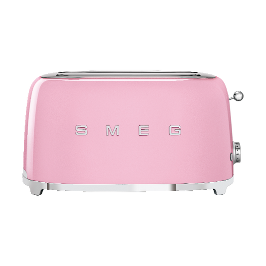 Smeg Smeg 50's Style brödrost 4x2 skivor Rosa