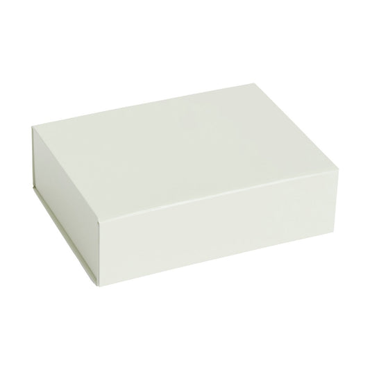 HAY Colour Storage XS låda med lock 16,5x22,5 cm Chalk white