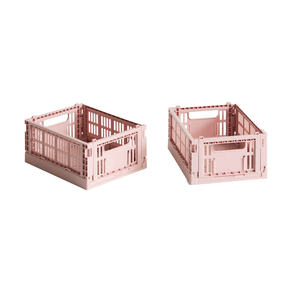 HAY HAY Colour Crate Mini 13x17 cm 2-pack Blush