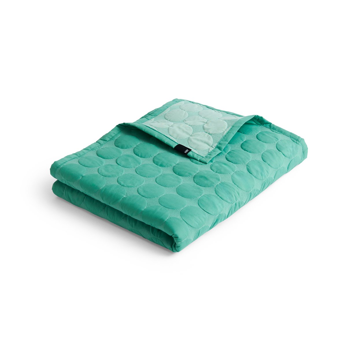 HAY Mega Dot överkast organic 195x245 cm Sea green