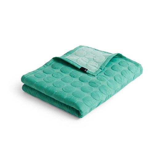 HAY Mega Dot överkast organic 235x245 cm Sea green