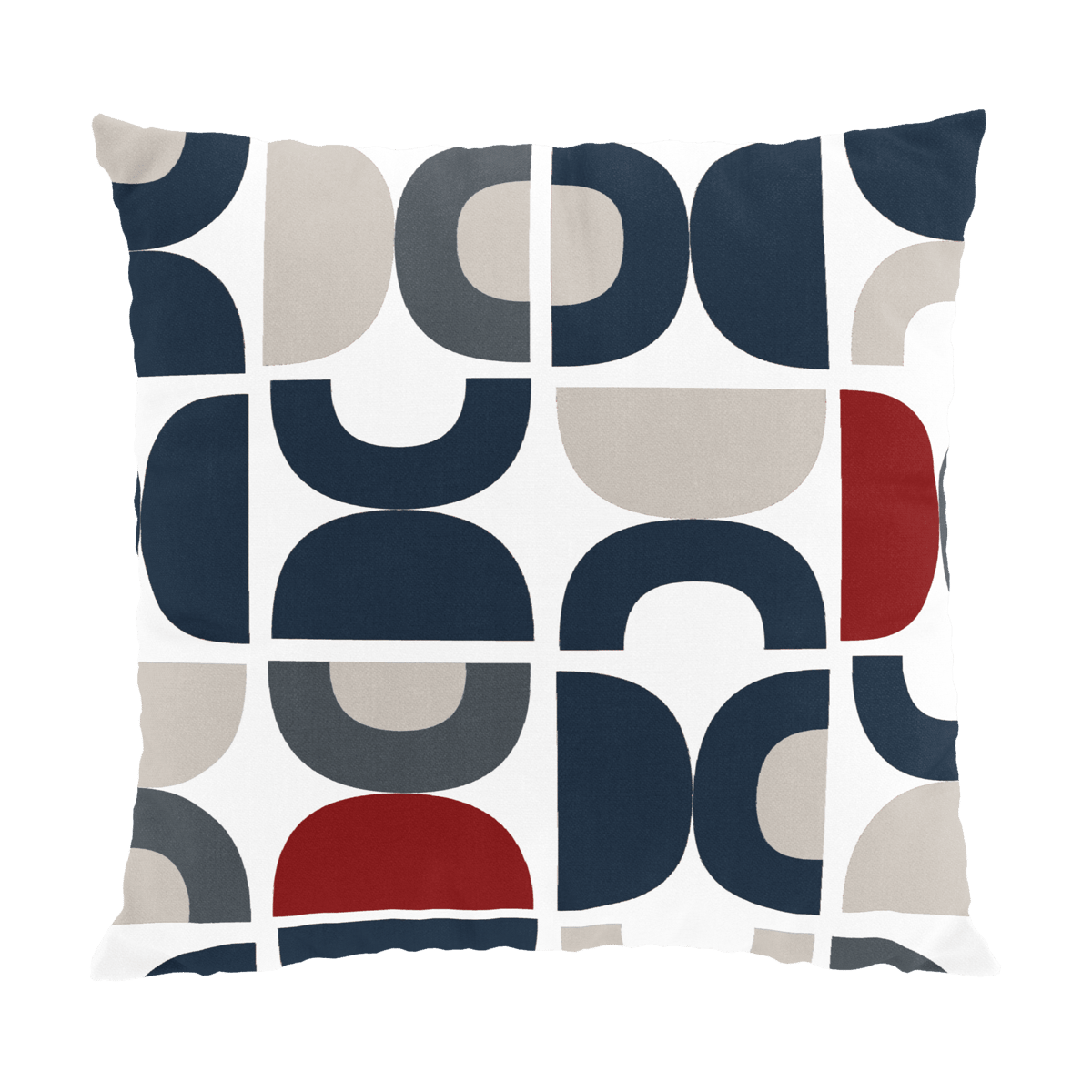 Arvidssons Textil Spiraldans kuddfodral 47x47 cm Blå