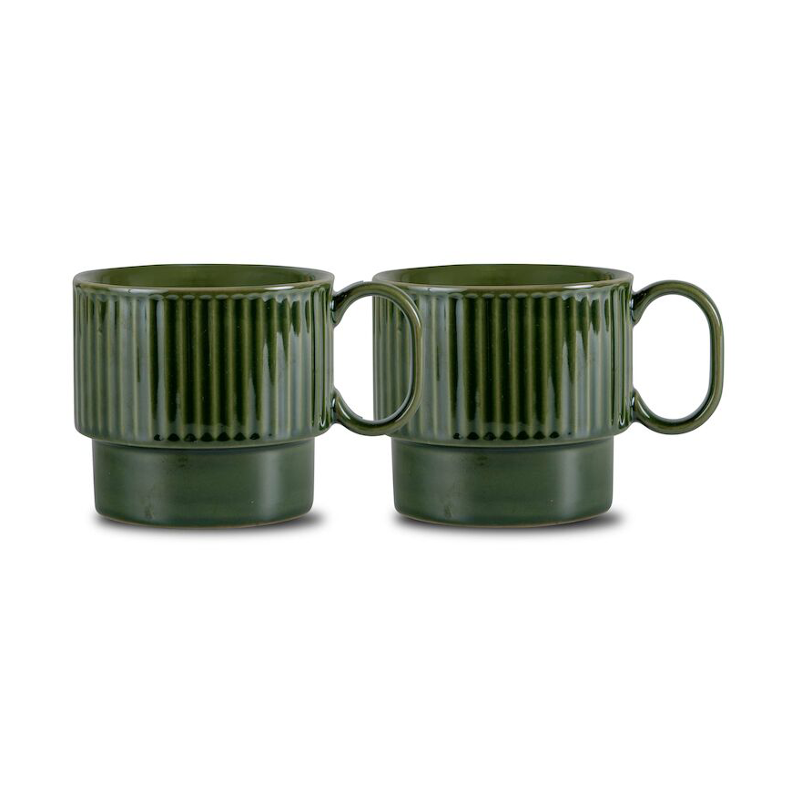 Sagaform Coffee & More temugg 2-pack Grön