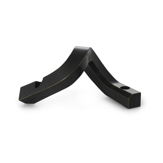 Normann Copenhagen Crooked ljusstake 2 Bronze