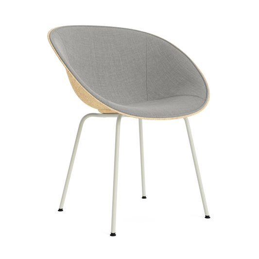 Normann Copenhagen Mat Armchair karmstol Hemp-cream steel