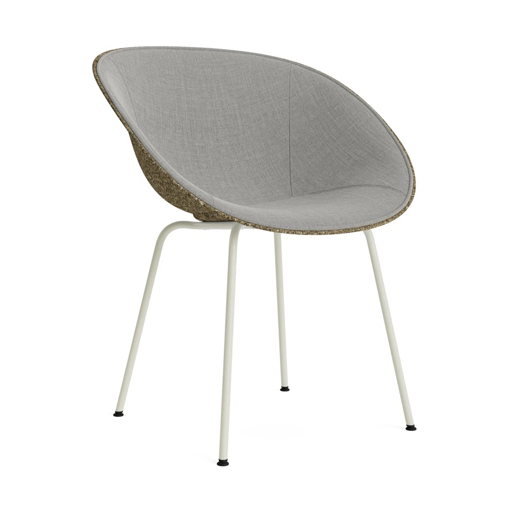 Normann Copenhagen Mat Armchair karmstol Seaweed-cream steel