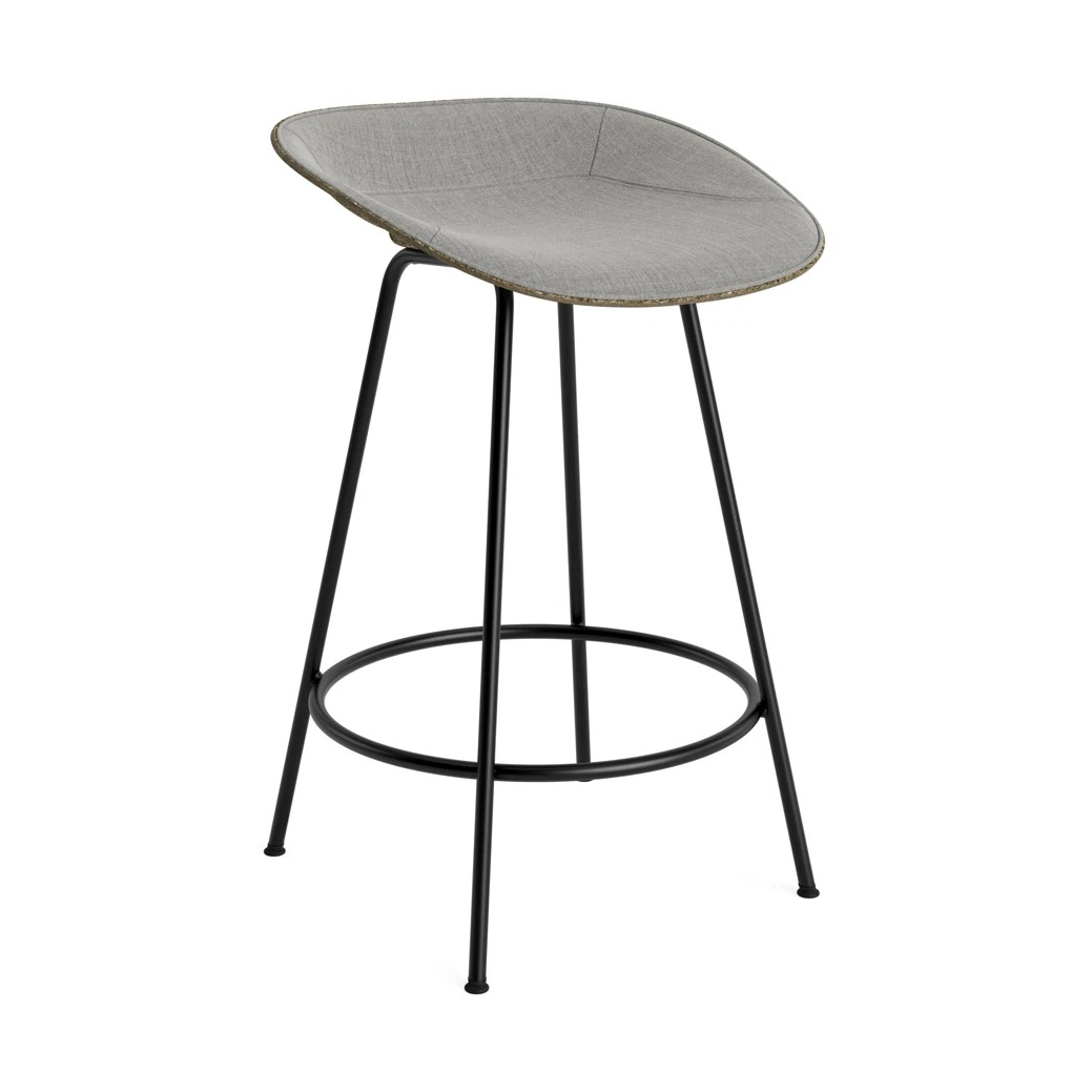 Normann Copenhagen Mat Barstool barpall 65 cm Seaweed-black steel