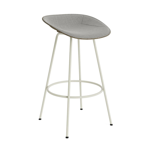 Normann Copenhagen Mat Barstool barpall 75 cm Seaweed-cream steel