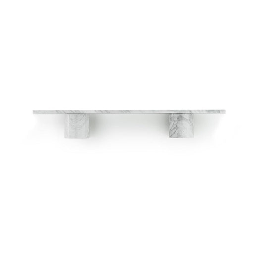 Normann Copenhagen Sten Shelf hylla 80 cm White marble