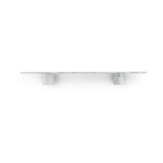 Normann Copenhagen Sten Shelf hylla 120 cm White marble