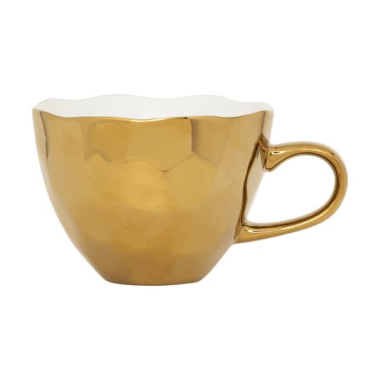 URBAN NATURE CULTURE Good Morning Cappuccino mugg 30 cl Gold