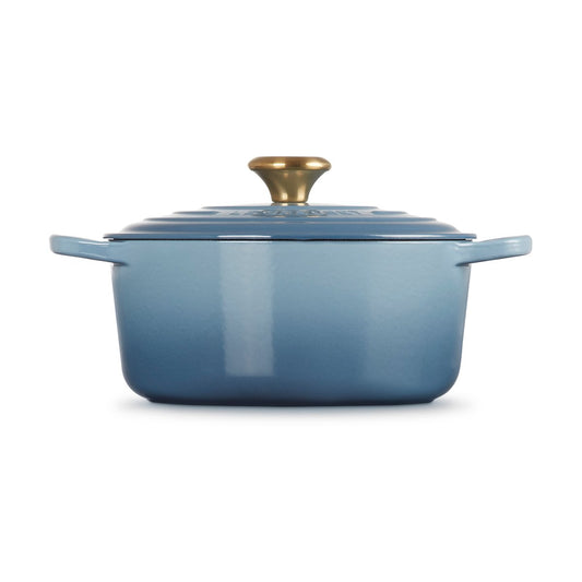 Le Creuset Le Creuset Signature rund gryta 4,2 l Chambray