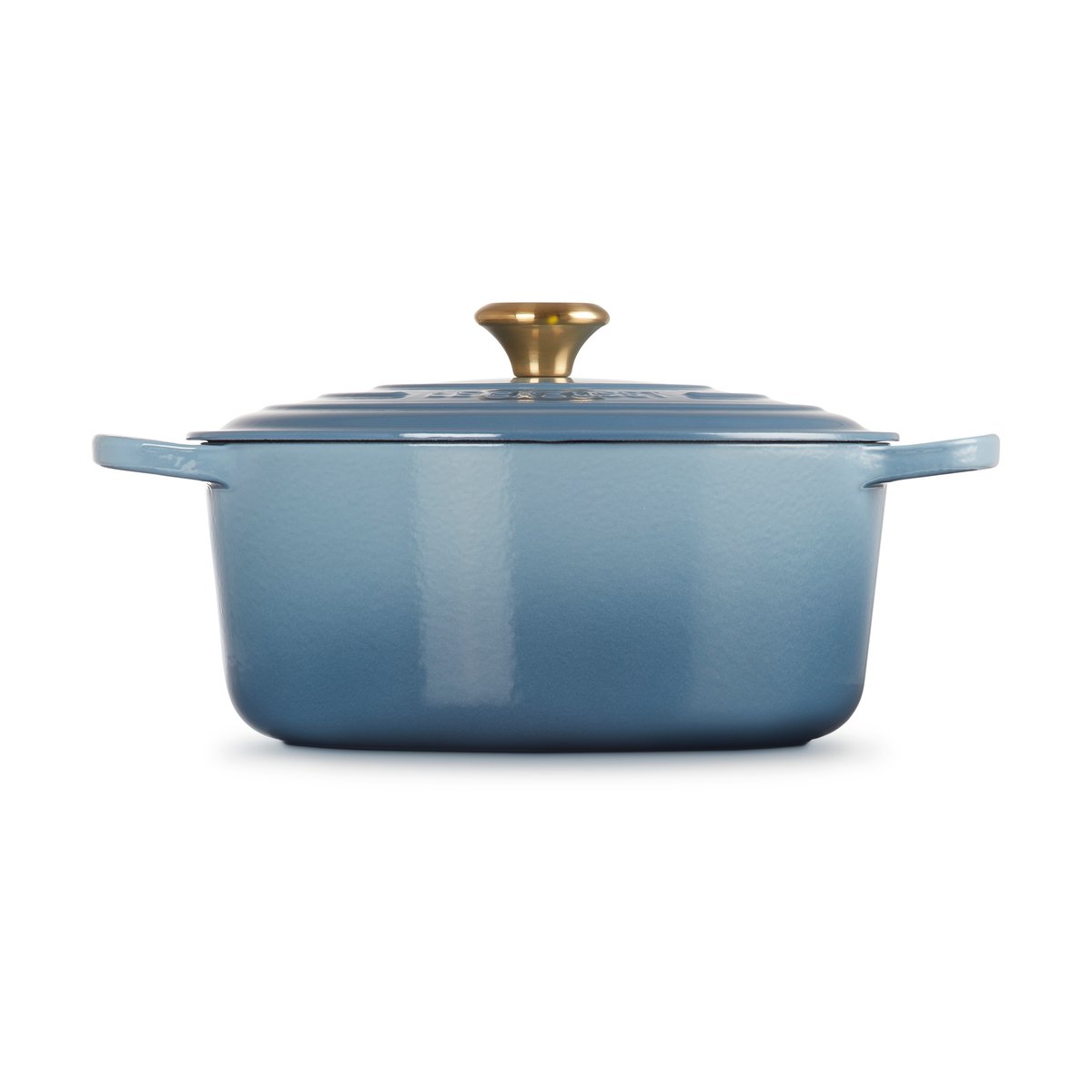 Le Creuset Le Creuset Signature rund gryta 6,7 l Chambray